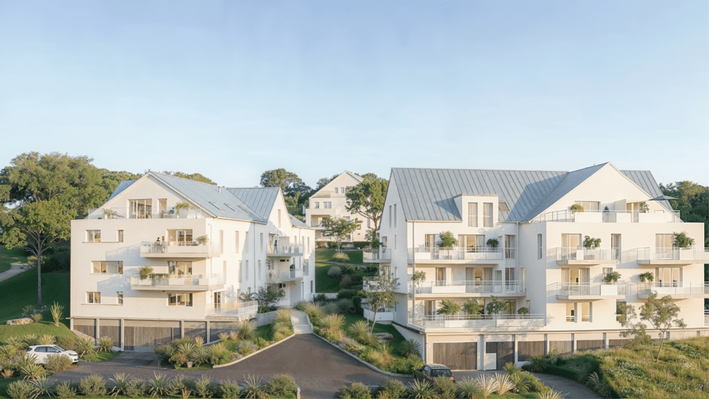 Une résidence neuve à Quimper : Les Terrasses de Lineostic