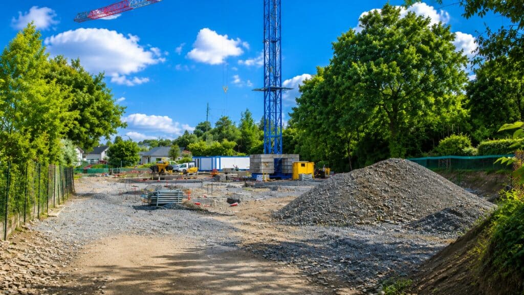 Résidences en cours de construction en Bretagne
