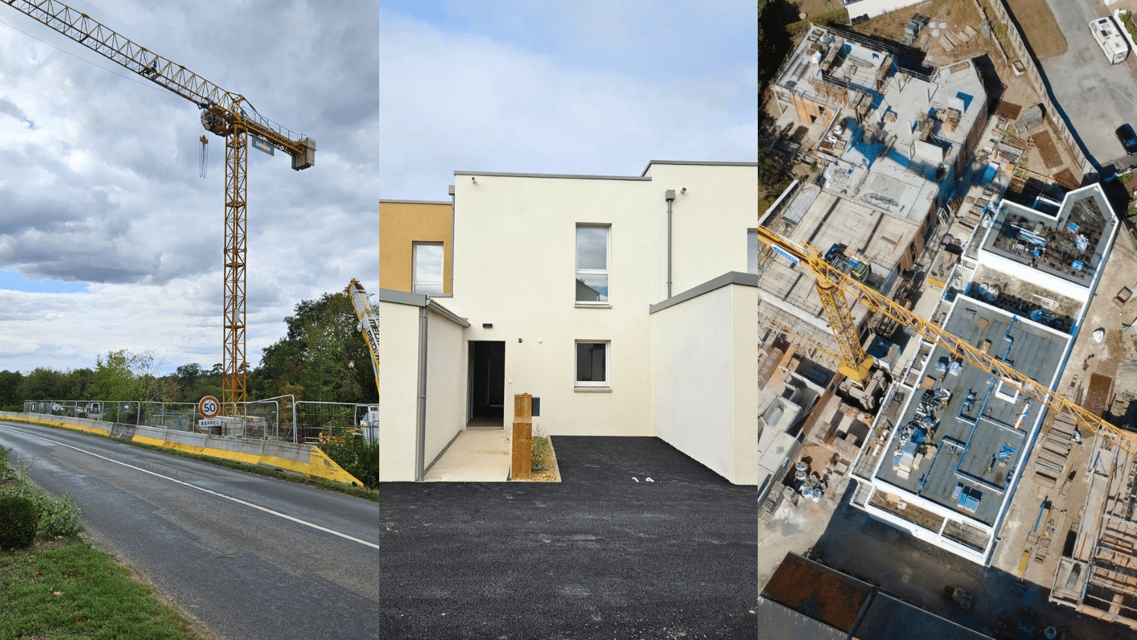 Avancement des travaux : La Turballe, Châteaubriant et La Haye-Fouassière